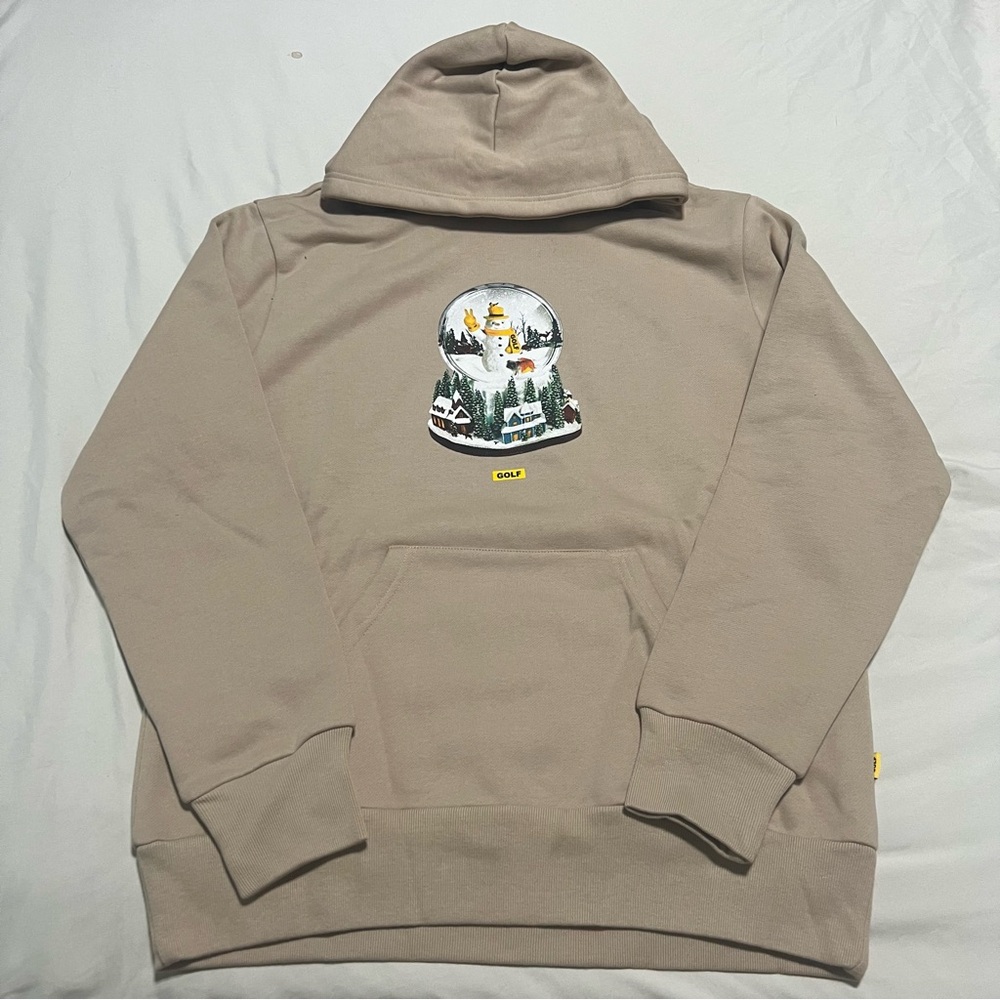 Golf Wang Holiday 2023 Store Hoodie – Sand (Size M)
